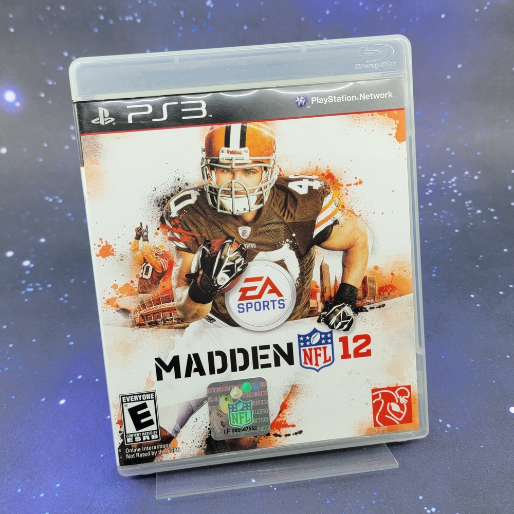 EA Sports Madden NFL 12 Sony PlayStation 3 PS3 Peyton Hillis Football Game